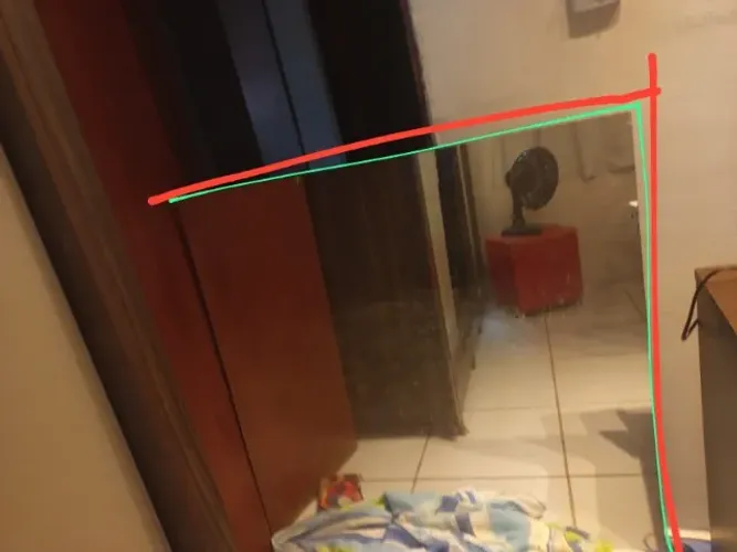 Espelho quadrado