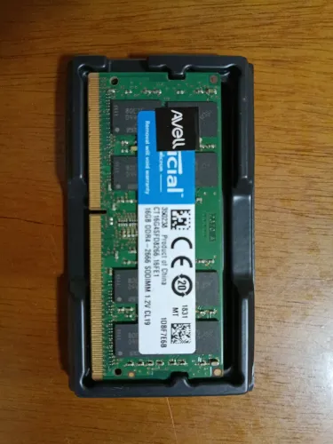 Memória RAM Crucial de 16GB DDR4 2666MHz SODIMM