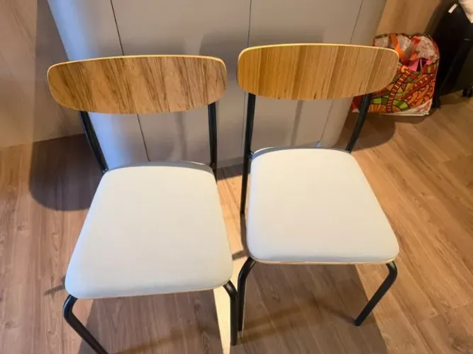 Cadeiras Para Cozinha Design Retrô Confortável
