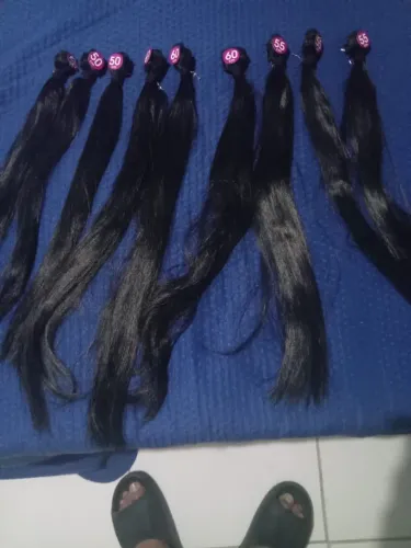 Cabelo humano indiano 320gr novo