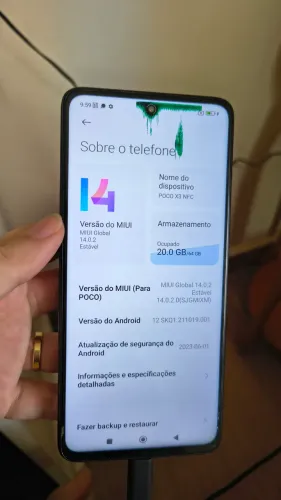 POCO X3 NFC 64GB Usado - Funcionando Perfeitamente - Promoção!