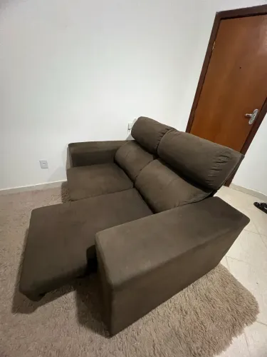 Sofá retrátil reclinável em ótimo estado