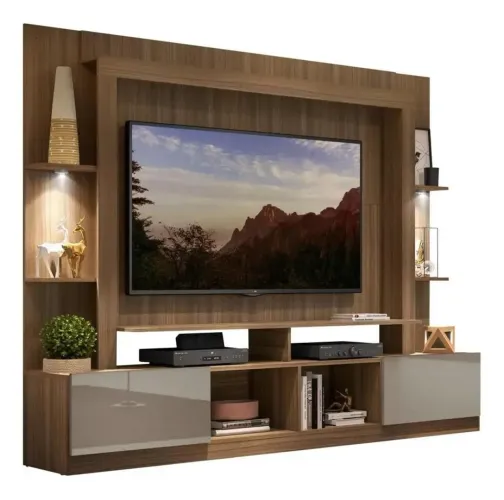 Estante para sala, tv até 65 polegadas