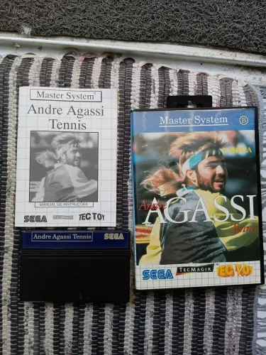 Jogo Master System André Agassi
