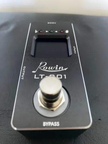 Afinador Pedal Rowin LT901 Novo Zerado True Bypass
