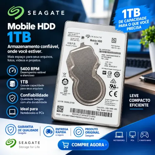 HD SEAGATE 1TB 2,5"