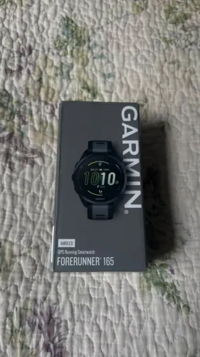 Relógio Esportivo Garmin Forerunner 165 Preto - Novo, Lacrado!!