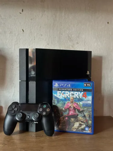 Vídeo game Ps4 500gb (todo ok)