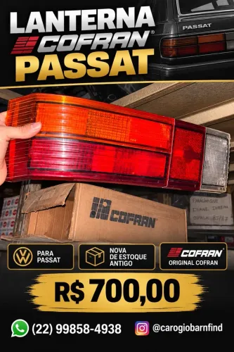 Lanterna Crofran Passat Nova Na Caixa Estoque Antigo