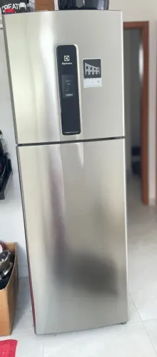 Geladeira Electrolux inox 410 litros