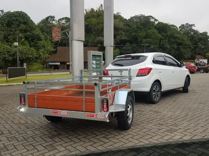 Carretinha Carga Completa 550kg - Nova, Homologada e Pronta para Emplacar