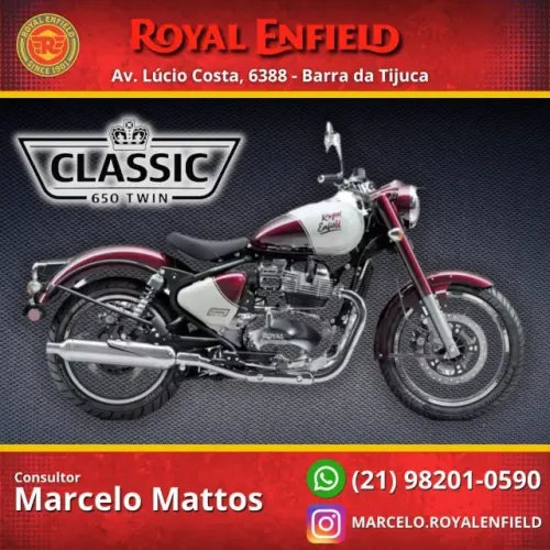 CLASSIC 650 2027 0KM Vallam Red - Marcelo Mattos