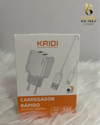 CARREGADOR TURBO COM CABO 1M IPhone