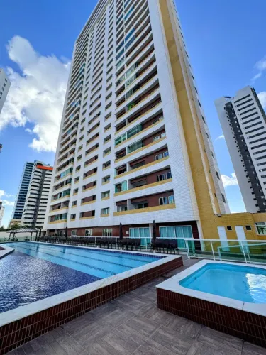 Apartamento andar alto 3 quartos com Dce 2 vagas de garagem no Brisamar - João Pessoa - PB