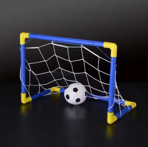 Mini trave com 1 ou 2 gols