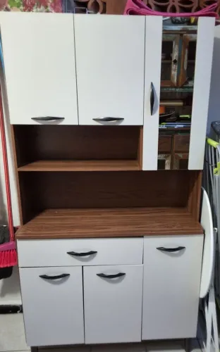 Armário de cozinha de chão,  leva junto esse porta frutas ou produtos