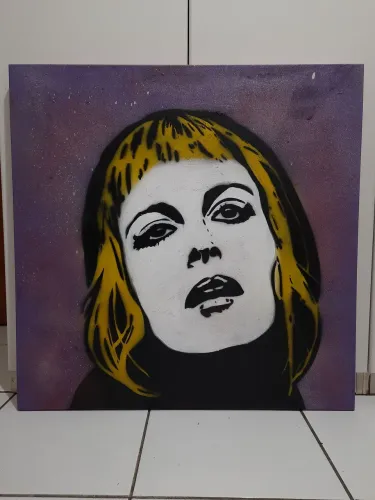 Quadro Hayley Williams Stencil