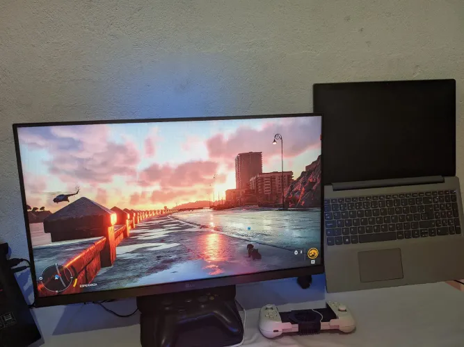 Lenovo IdeaPad S145 | Ryzen 3 | 20GB RAM | SSD + HD (704GB)| somente tela Externa + perife