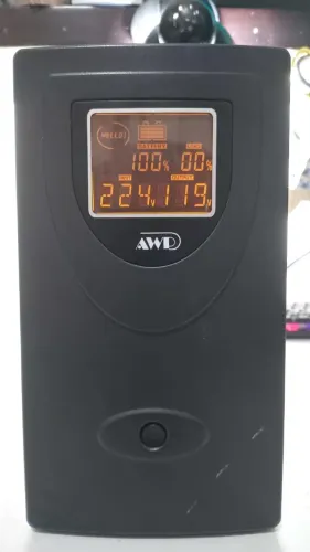 Nobreak AWP BI AID 1500 Pro LCD Para Profissionais