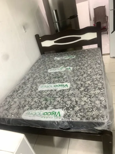 Cama de Casal Com Colchão