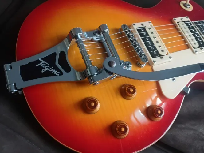 Ponte vibrato B7 para les paul com kit vibramate