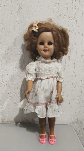 Boneca Shirley Temple estrela anos 60 RARIDADE