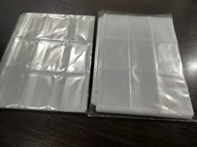Lote 100 Folhas de 9 Bolsos