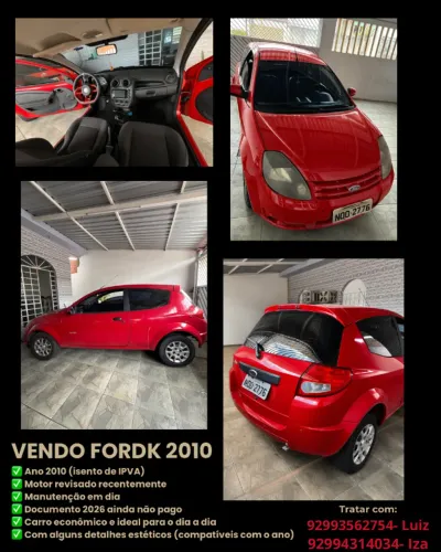 Ford KA 1.0 8v/1.0 8V ST Flex 3P 2011