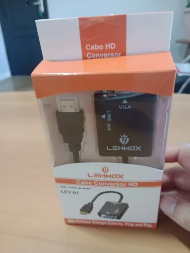 ADAPTADOR CONVERSOR HDMI PARA VGA  Entrega GRÁTIS em Campo Grande - MS