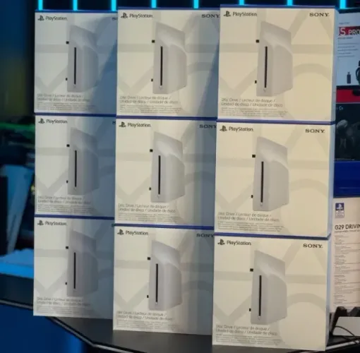 Leitor de Disco PS5 Novos Originais Lacrados Pronta Entrega Loja Pronta Entrega