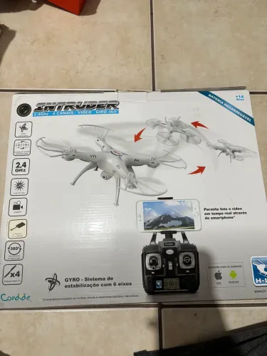 Drone Intruder 2.4GHz 4 Canais com Caixa
