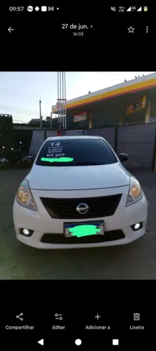 Nissan Versa SL 1.6 16V Flex Fuel 4P Mec. 2014