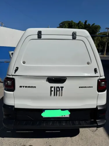 Capota de fibra strada nova cabine simples 2021 até 2023 