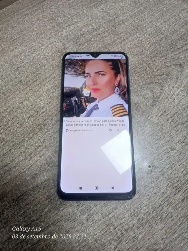 XIAOMI POCO M3 com 128GB. Celular smartphone.