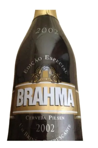 Colecionável / Cerveja Pilsen Brahma / Edição Especial 2002