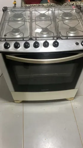 Fogão elétrico Electrolux 6 bocas