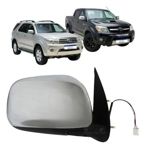 Retrovisor Elétrico Toyota Hilux Sw4 2006 A 2015 S/pisca