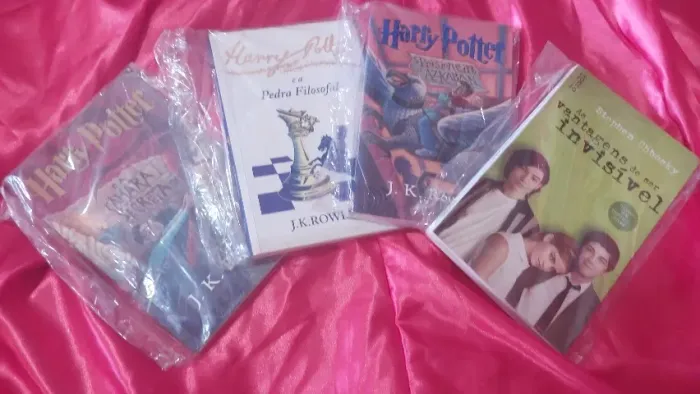 Livros Harry Potter e As Vantagens de Ser Invisível
