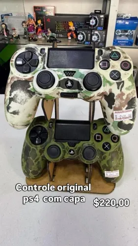 Controle original do ps4 220,00 a unidade