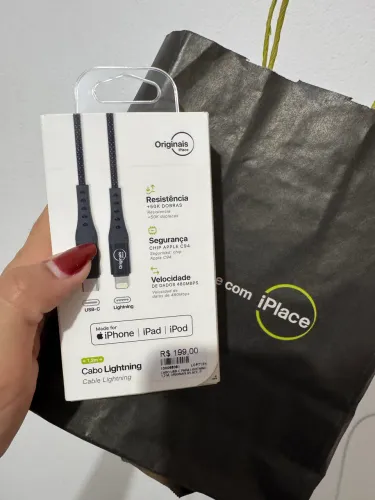 Cabo iPhone USB-C para Lightning Originais iPlace