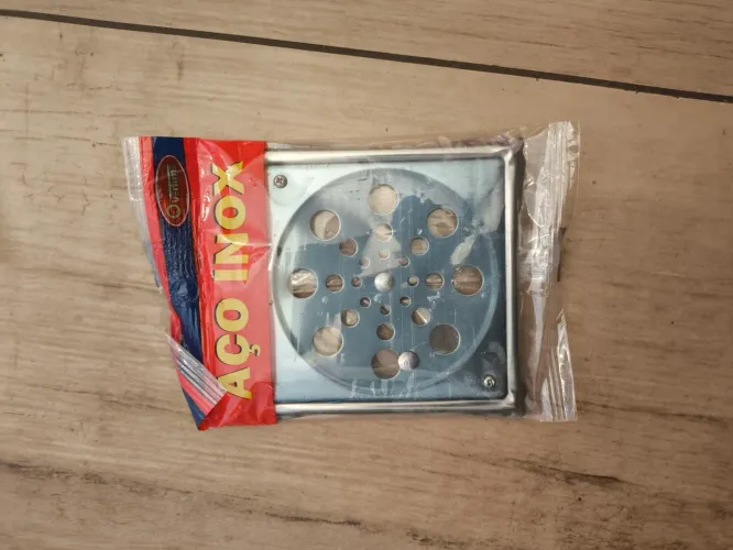 2 Ralos inox 10x10