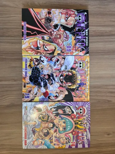 Mangás One Piece #74, #79, #89