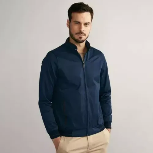 Jaqueta Sarja Azul Highstil