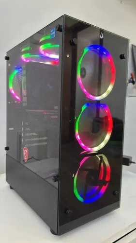 PC Gamer RTX3060 12GB Overclock, 32GB RAM + Headset de Brinde
