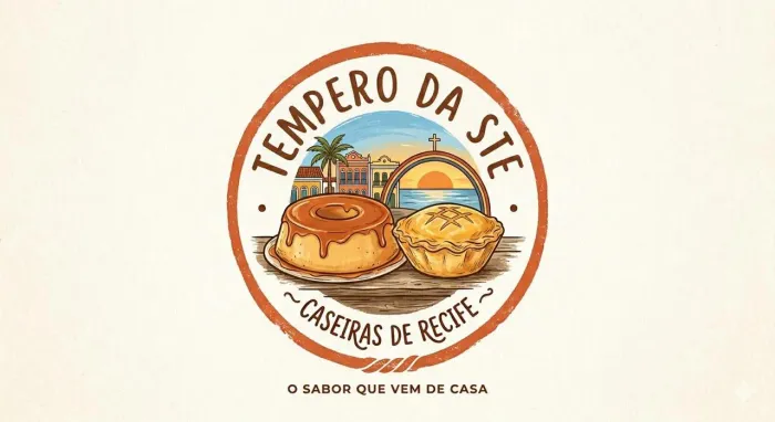 Empadas fresquinhas e pudim no pote