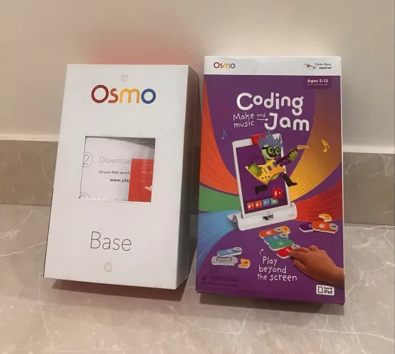 Osmo jogo interativo em IPad Coding Jam e Base