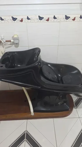 Lavatório cabelereiro com aquecedor