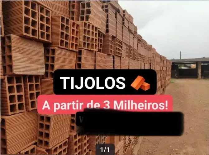 tijolo tijolos para o df