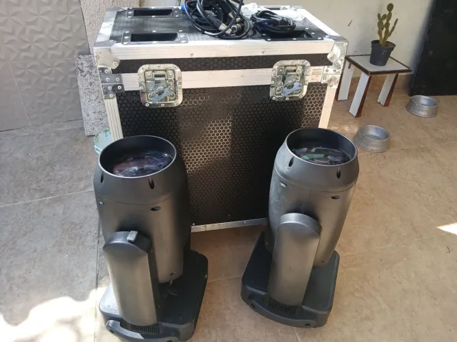 Kit 2 MOVING 18R 380W COM CASE