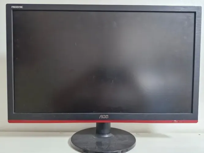 Monitor Aoc, 1366x768, 60 Hz, HDMI, VGA, 18.5" LED HD, Ajuste De Inclinação